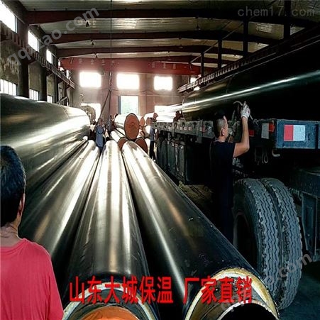 扬州大城专业管道保温 高密度聚乙烯夹克管价格 聚氨酯塑套钢保温管规格型号