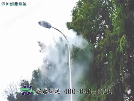 长沙环保灯杆除霾设备 武汉道路水雾除霾 深受客户好评