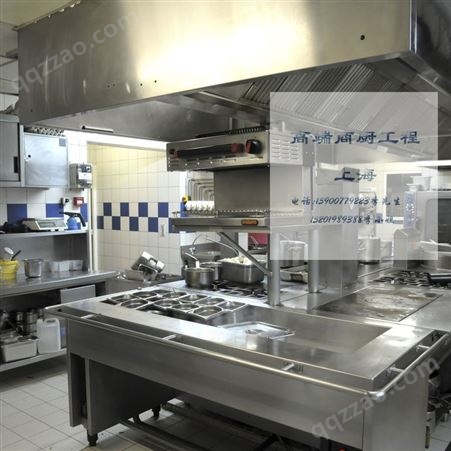 上海西餐厨房设备工程 策划设计 商用不锈钢炊具厨房设备定制商用厨房设备定制 牛排餐厅厨房设备安装