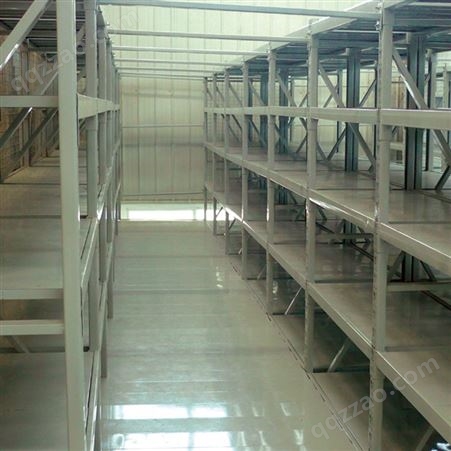 工厂库房中型货架钢制高承重仓储可调节搁板可定做包运送_安装