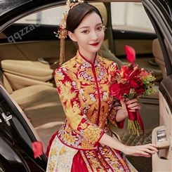 中式婚纱礼服 中式礼服 中式嫁衣 中式礼服店 龙凤褂 秀和服