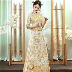 中式婚礼服装 秀禾服 龙凤褂 秀禾服品牌 中式嫁衣 中式礼服