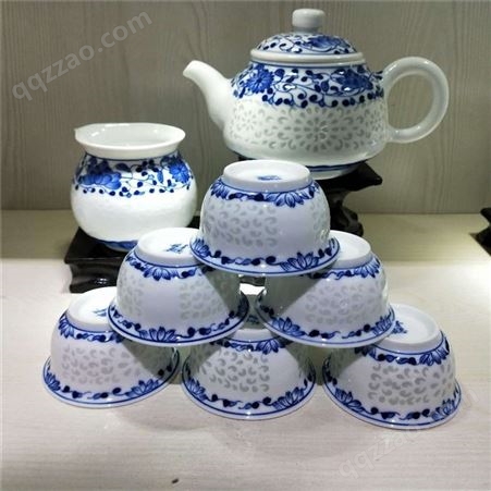 景德镇手绘陶瓷茶具 出售景德镇手绘茶具 景德手绘陶瓷茶具套装
