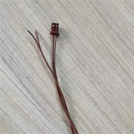 悦沣供应比卡丘2P 插头线间距2.0mm 红色插头端子线2.0端子线