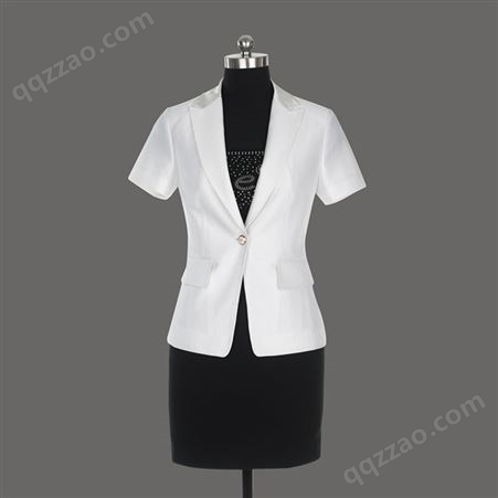 重庆职业装定制 女士夏季套装 行政西装订做 团体服批发