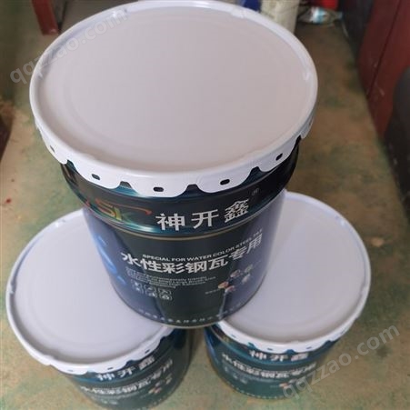 神开鑫 环保型金属屋面专用水性工业漆 彩钢瓦翻新漆 货源充足