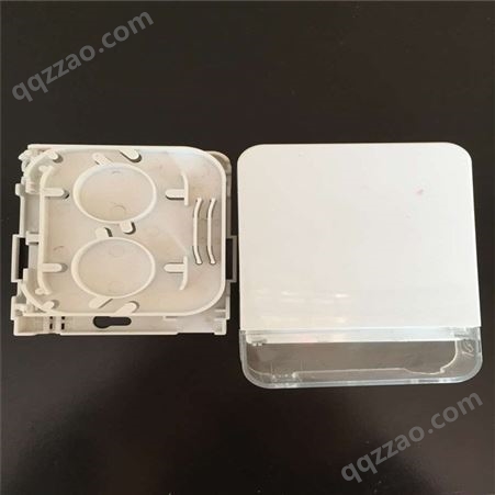 供应塑料终端盒 1芯光纤信息桌面盒面板盒