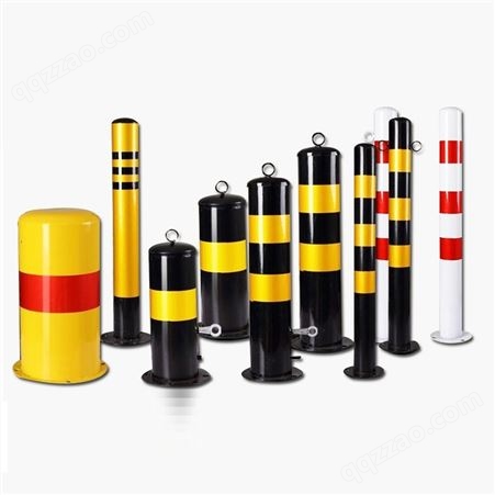 交通安全设施 钢管警示桩铁立柱警示柱隔离警示立柱