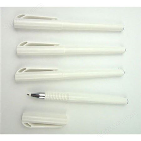 塑料底座宣传广告柜台笔 粘桌笔 签字台笔 厂家定做可印LOGO