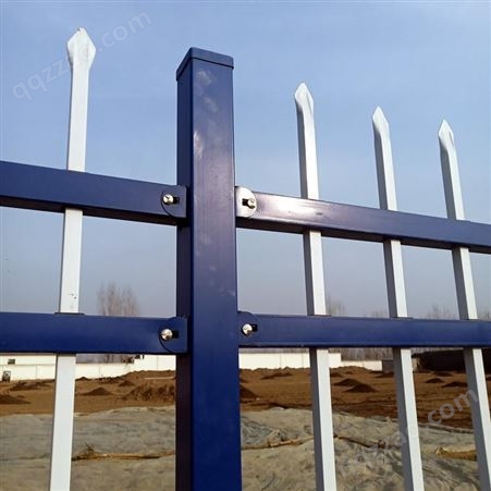 旺竺锌钢护栏网 围墙铁艺栏杆 铁栅栏围墙防护栏