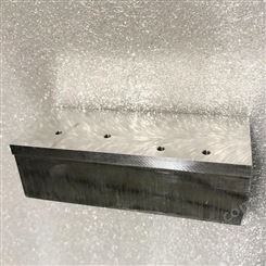 来图加工铝型材密齿散热器 逆变器一体式散热器厂家