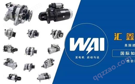 WAI美国进口起动机 零件号M009T62671 挖机机型EC290/240