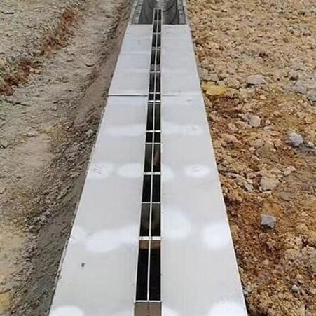全国发货易思通成品线性排水沟 加厚HDPE沟体 304不锈钢盖板