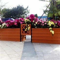 按需供应 天津户外观景艺术花箱 天津护栏一体式花箱 河北护栏花箱 型号多样