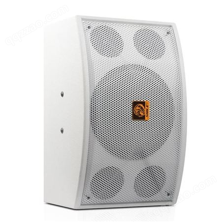 狮乐（SHILE） 音箱BX106KTV舞台会议全频音箱家庭卡拉OK专业10英寸卡包音箱白色