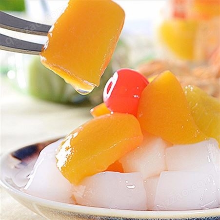 厂家黄桃罐头 水果罐头批发 口味多多 品种