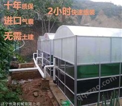 小型农村沼气池 家庭养殖场沼气池 组装式软体沼气池厂家定制