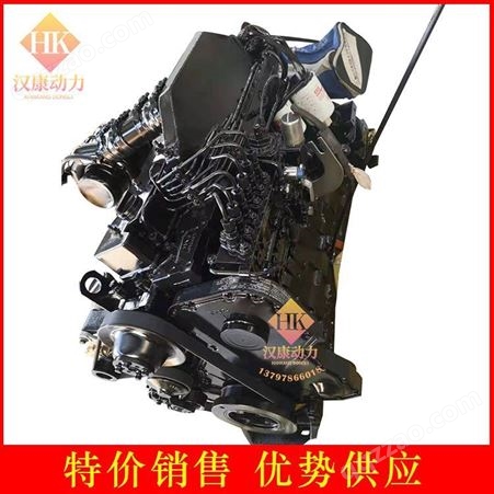 国二柴油发动机 东风康明斯工程机械发动机总成6CTA8.3-C240-II