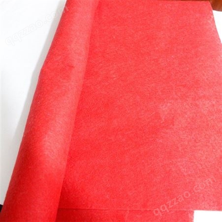 结婚婚庆专用红地毯 工程庆典舞台用无纺布可定制款