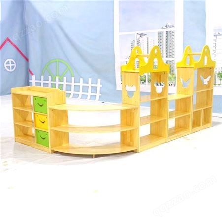 幼儿储物柜 儿童家具定制 锦源 早教中心水杯柜