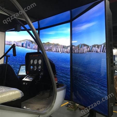 飞行模拟器罗宾逊R22直升机模拟器 模拟飞行训练器飞行VR驾驶舱