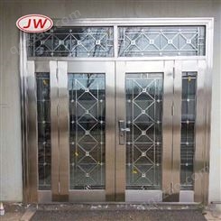 定做不锈钢门 KTV用不锈钢材质玻璃门 厂家定制 上门测量