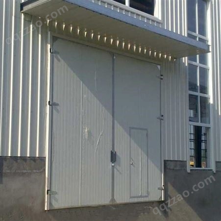 保温工业折叠门 钢制保温门 工业门 来电报价