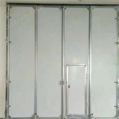 保温工业折叠门 来电选购 工业厂房大门 工业折叠门