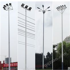 15米25米高杆灯价格 球场体育场升降式高杆灯 太阳能高杆灯定制