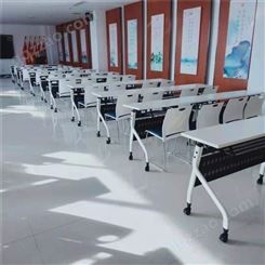 飞冠学校双人课桌椅 补习班培训课桌椅  安全材质 使用放心