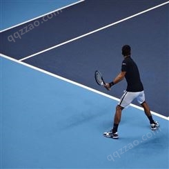 深圳丙烯酸网球场设计施工 硬地网球场地面铺设 优格体育