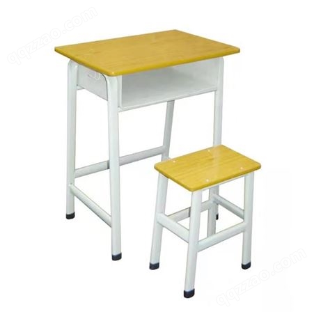 XL-633学生课桌椅定制 单人可调高度 补习班培训 安全材质
