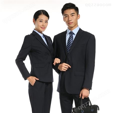 商务西服套装男女西装工作服企业员工职业装团体批量定制
