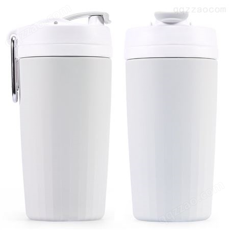 科安硅胶保温杯 480ml印logo保温水瓶 便携双层隔热杯