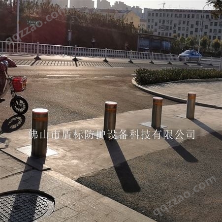 广州机场自动伸降阻车桩 219直径挡车隔离柱